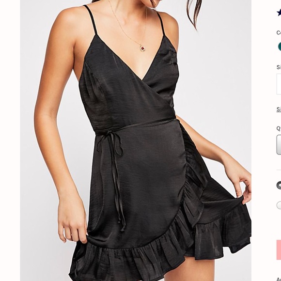 Free People Dresses & Skirts - NWT Free People All My Love Shine Wrap Slip Dress Free People Dresses & Skirts - NWT Free People All My Love Shine Wrap Slip Dress